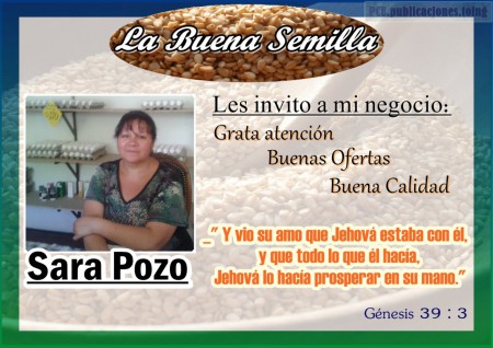 La buena Semilla - Sara Pozo